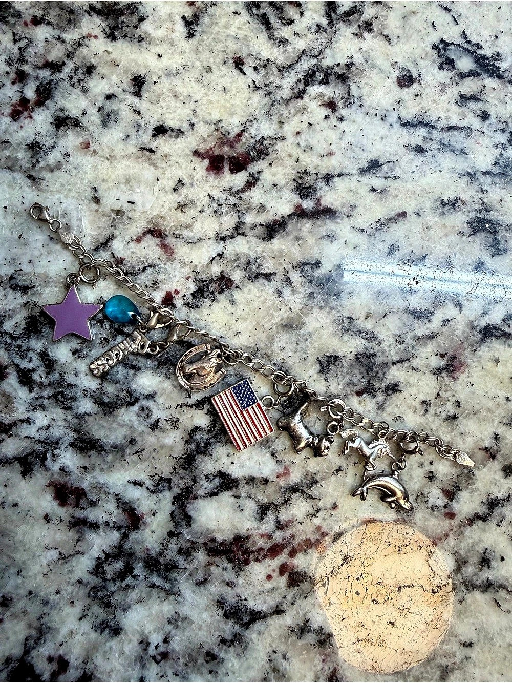 Charm Bracelet Italy 925 
Starter set
